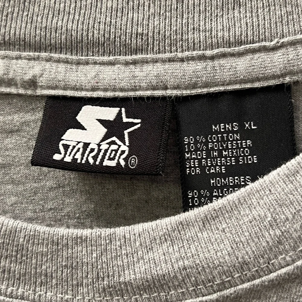 Vintage 90’s Starter Long Sleeve T Shirt Size XL Mens - Picture 2 of 3